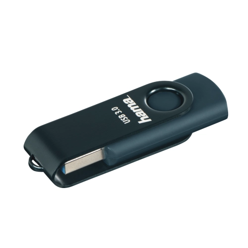 Памет USB 3.0 256GB Hama Rotate петролно синьо, 2004047443435927 02 
