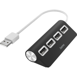 USB hub Hama 200119 4 ports USB2 black