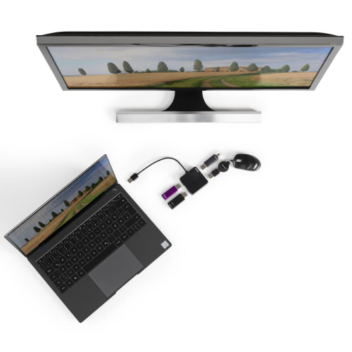 Хъб USB Hama 12131/200121 4 порта, 1000000000019225 07 