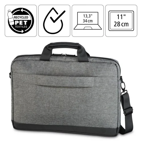 Hama 'Terra' Laptop Bag, up to 34 cm (13.3'), grey, 2004047443455130 06 