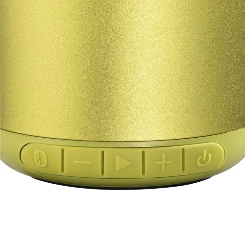 Безжична смарт тонколона HAMA Drum 2.0, Bluetooth, 3.5mm жак, 3.5W, Жълто-зелен, 2004047443455307 03 