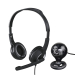 Hama HS-P150 set, headphones and Spy Protect 720P camera, Black, 2004047443458247 03 