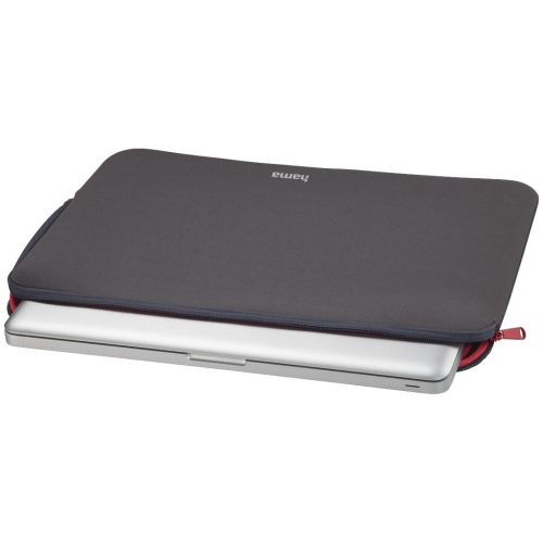 Hama Laptop Sleeve Neoprene up to 15.6' (40 cm), Gray, 2004047443463418 03 