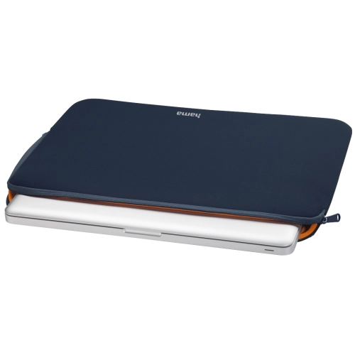 Hama 'Neoprene' Notebook Sleeve, up to 40 cm (15.6'), blue, 2004047443463463 02 