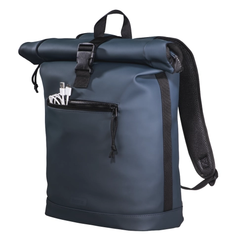 Hama 'Merida' Laptop Backpack, Roll-Top, up to 40 cm (15.6'), dark blue, 2004047443463623 05 