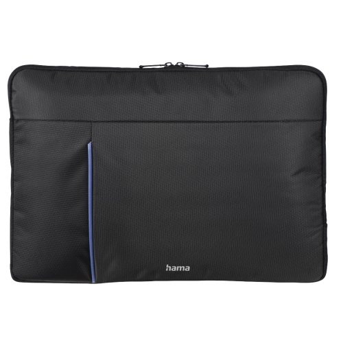 Hama 'Cape Town' Laptop Sleeve, up to 40 cm (15.6'), black/blue, 2004047443463692 02 