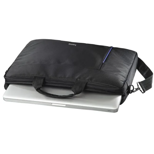 Hama 'Cape Town' Laptop Bag, up to 40 cm (15.6'), black/blue, 2004047443463791 03 