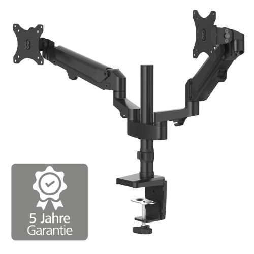 Hama 118498 2 Monitor Desk Stand, 2004047443469212 03 