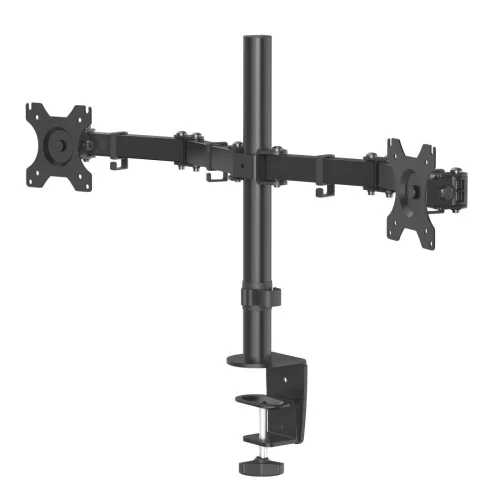 Hama Monitor Holder, 2 Monitors, Height-adjustable, Swivel/Tilt, 13' - 32', 2004047443469571 04 