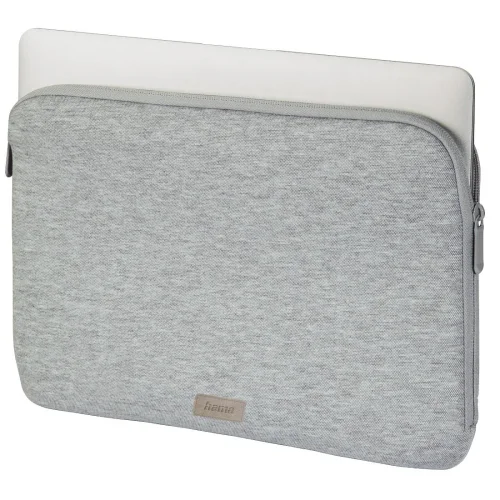 Hama 'Jersey' Laptop Sleeve, up to 40 cm (15.6'), light grey, 2004047443471451