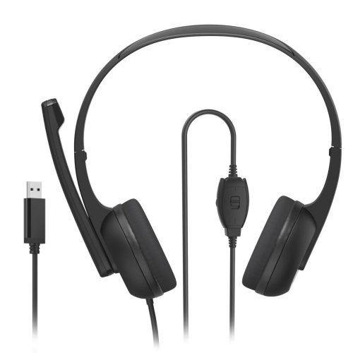 Hama HS-USB250 V2 Headphones, 2004047443471666 03  — OK Office Hama HS-USB250 V2 Headphones, 2004047443471666 03