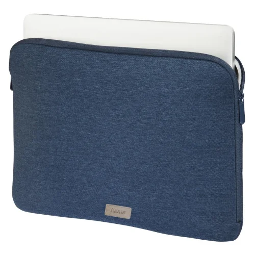 Hama 'Jersey' Laptop Sleeve, up to 36 cm (14.1'), blue, 2004047443471840 02 
