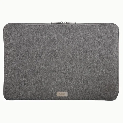 Hama Laptop Sleeve Jersey, up to 15.6'-16.2' (40-41cm), Gray, 2004047443471888