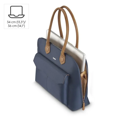 Hama 'Fabulous' Laptop Bag, from 34 - 36 cm (13.3'- 14.1') dark blue, 2004047443474995 08 