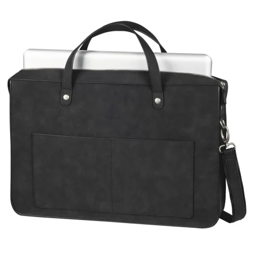 Чанта за лаптоп HAMA Classy, Top-loader, 34 - 36 cm (13.3'- 14.1'), Черен, 2004047443476760 06 