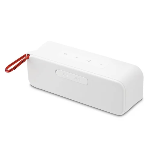 Hama 'PowerBrick 2.0' Bluetooth® Loudspeaker, Splash-Protected, 8W, white, 2004047443479112 03 
