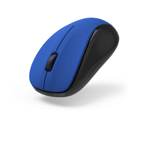 Hama 'MW-300 V2' Optical 3-Button Wireless Mouse, Silent, blue, 2004047443479709
