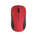 Безж. мишка Hama MW-300, червена, Silent, 1000000000042144 03 