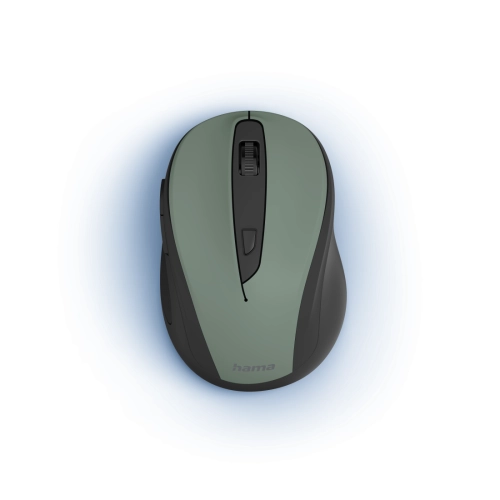Безжична мишка Hama MW-400 V2 6-бутонна, ергономична, USB, зелено, 2004047443479792 02 