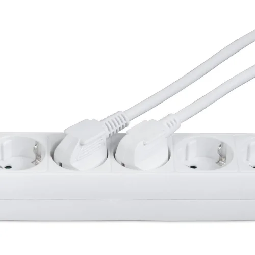 Power strip Hama 223152 6 outlets with switch, White, 2004047443480286 06 