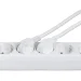 Power strip Hama 223152 6 outlets with switch, White, 2004047443480286 09 