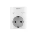 Hama Socket Adapter, Earthed Contact, Overvoltage Protection, Mains Voltage, white, 2004047443482129 03 