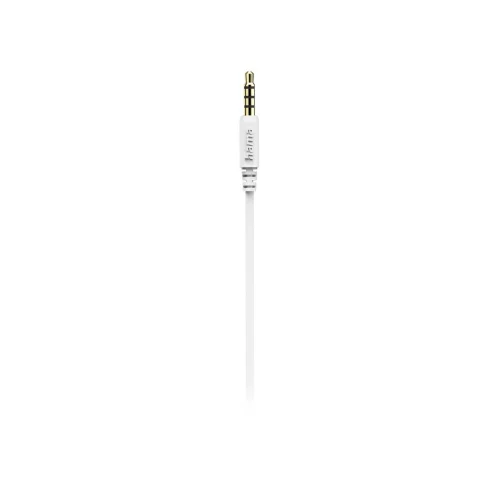 Hama 'Intense' Headphones, In-Ear, Microphone, Flat Ribbon Cable, white, 2004047443483034 06 