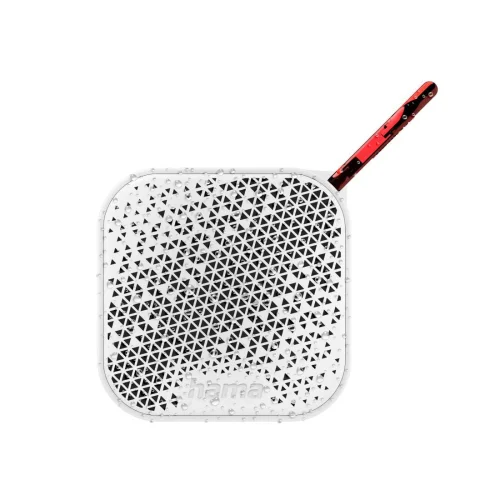 Portable wireless speaker Hama Pocket 3.0 Bluetooth, Waterproof, white, 2004047443498069