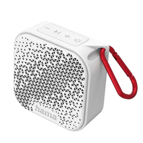Portable wireless speaker Hama Pocket 3.0 Bluetooth, Waterproof, white, 2004047443498069 02 
