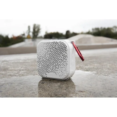 Portable wireless speaker Hama Pocket 3.0 Bluetooth, Waterproof, white, 2004047443498069 04 