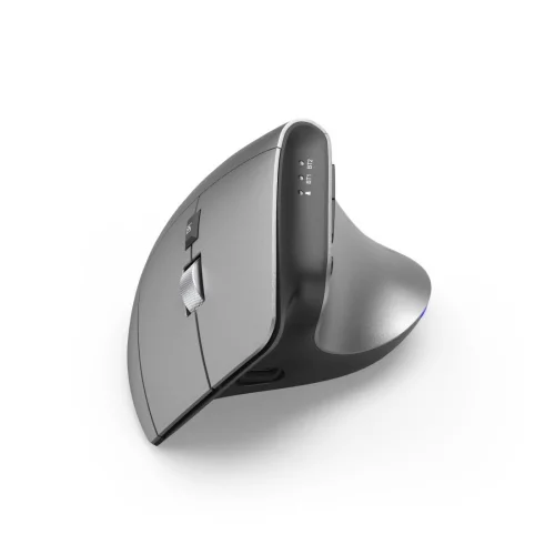 Hama EMW-700 Wireless Vertical Mouse, Gray, 2004047443499073