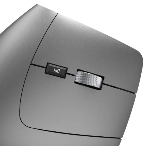 Hama EMW-700 Wireless Vertical Mouse, Gray, 2004047443499073 03 