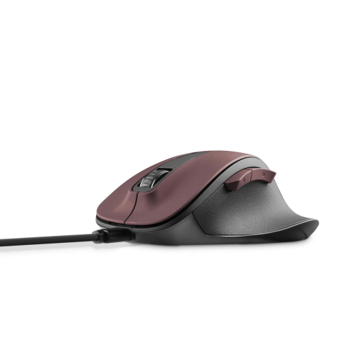 Wireless mouse Hama MW-500 Recharge, Silent, Burgundy, 2004047443500809 02 