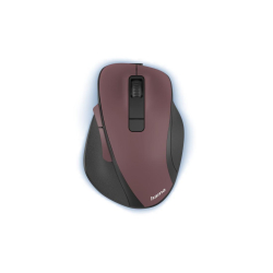 Wireless mouse Hama MW-500 Recharge, Silent, Burgundy
