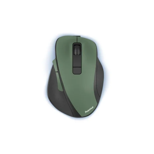 Wireless mouse Hama MW-500 Recharge, Silent, Green, 2004047443500823