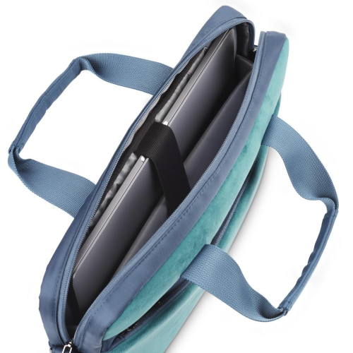 Hama Velvet Laptop Bag 13.3' - 14.1' Petrol blue, 2004047443503176 06 