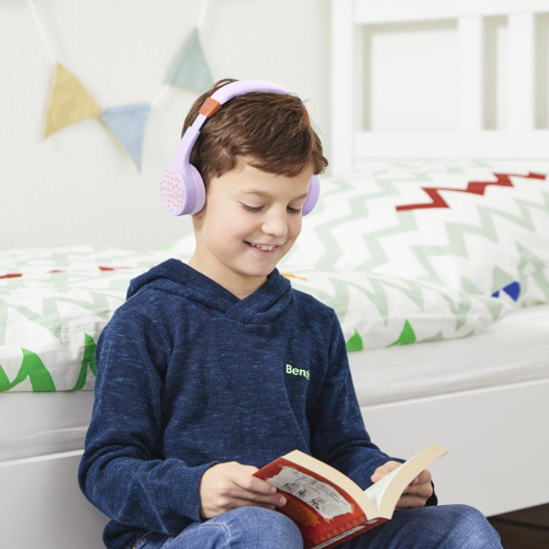 Hama Teens Guard II Kids Wireless Headphones, purple, 2004047443514493 05 