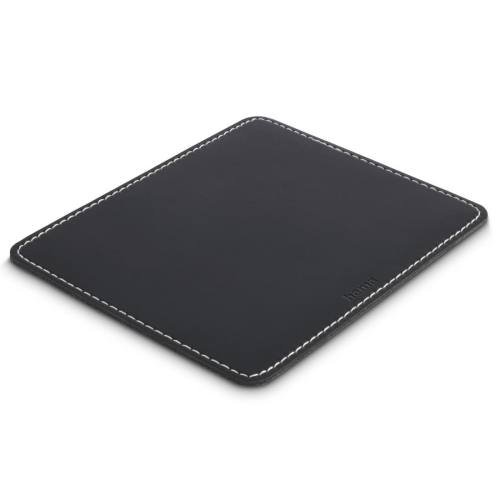 Hama Leather Look Mouse Pad black, 2004047443516589 02 