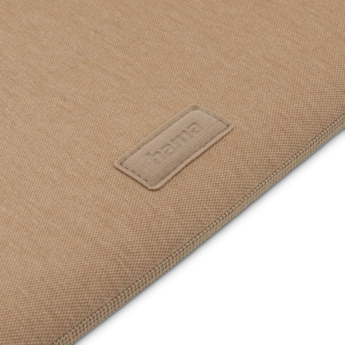 Hama Laptop Sleeve Jersey, up to 15.6'-16.2' (40-41cm), Brown, 2004047443518385 03 