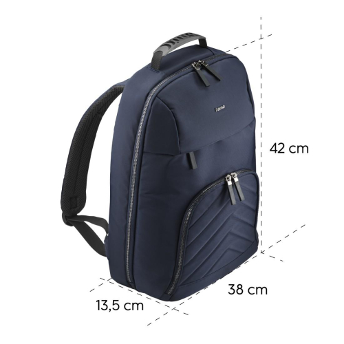 Hama Laptop Backpack Premium Lightweight up to 16,2' Dark blue, 2004047443518507 12 