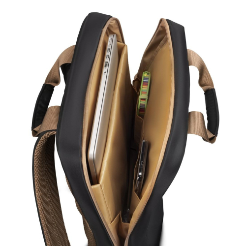 Раница за лаптоп HAMA  Ultra Lightweight 16,2' черно с кафяво, 2004047443520142 06  — OK Office Раница за лаптоп HAMA  Ultra Lightweight 16,2' черно с кафяво, 2004047443520142 06