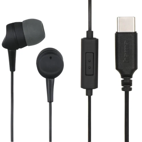 Earphones Hama Sea II, Black, 2004047443522603