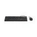 Hama CKM-200 keyboard + mouse set, Black, 2004047443524058 08 