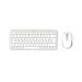 Hama WKM-500 wireless keyboard + mouse set, White, 2004047443524355 04 