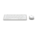 Hama WKM-500 wireless keyboard + mouse set, White, 2004047443524355 04 