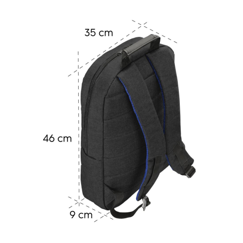 Hama Laptop Backpack Genua, up to 15.6', Black, 2004047443537133 06  — OK Office Hama Laptop Backpack Genua, up to 15.6', Black, 2004047443537133 06