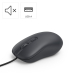 HAMA CM-200 Mouse black, Silent, 2004047443537256 07 