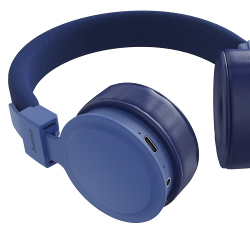 Слушалки с микрофон HAMA Freedom Lit III Bluetooth On-Ear, син, 2004047443537836 07 