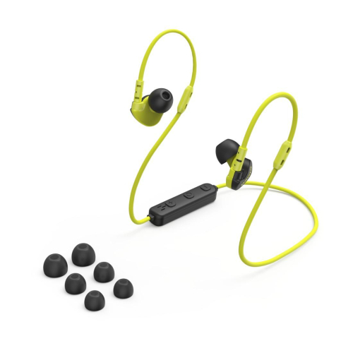 Hama Freedom Athletics III Wireless Headphones, yellow, 2004047443542892 04 