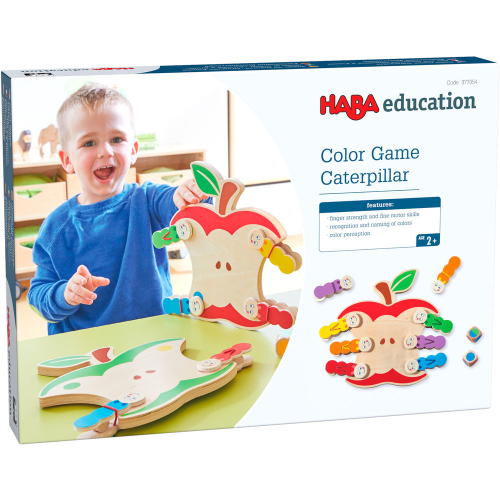 Дървена игра за фина моторика HABA Цветна ябълка, 2+ години, 2004052218027719 06 